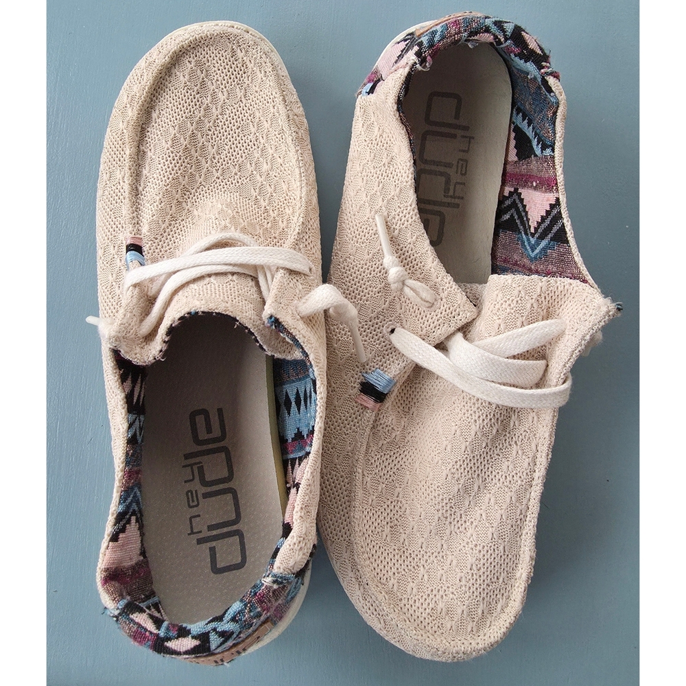 Hey Dude Wendy Boho Aztec Pink - Picture 2 of 5